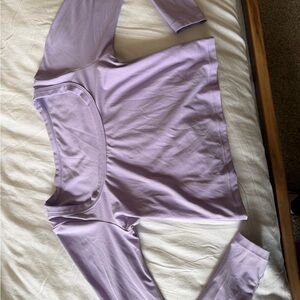 POPFLEX Lilac Long Sleeve Women's Top